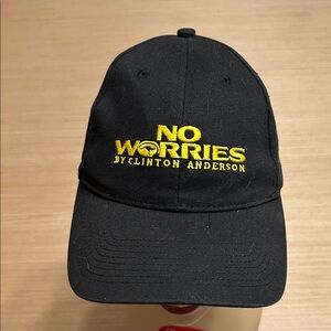 Black Cap with Yellow Logo